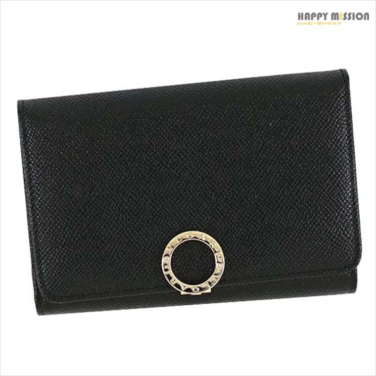 ブルガリ Bvlgari レディース 二つ折り財布 Bvlgari Bvlgari ブラック 1 077 31 0555 0 15 Happy Mission ヤフー店 通販 Yahoo ショッピング