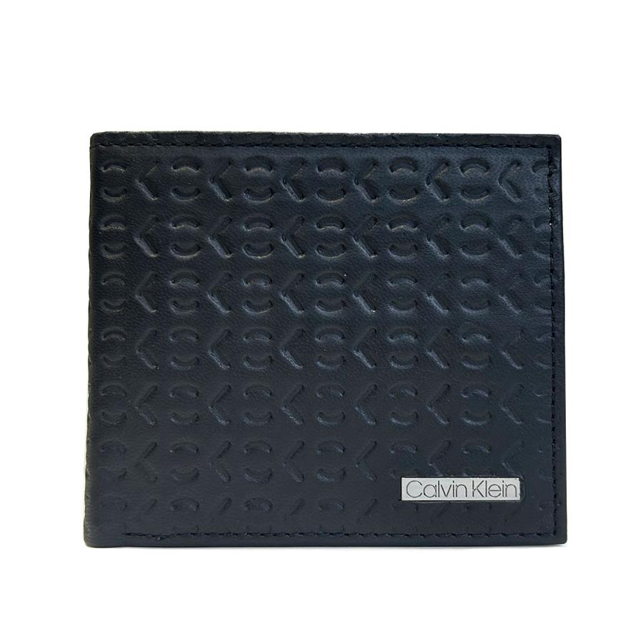 ck Calvin Klein カルバンクライン 財布 ブラック メンズ CALVIN KLEIN