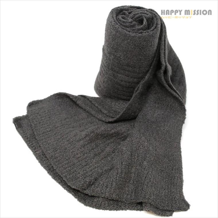 ベアフット ドリームズ BAREFOOT DREAMS B478-92-00 SCARF Cozy Chic Lite レディース マフラー カーボン｜asiantokyo-y