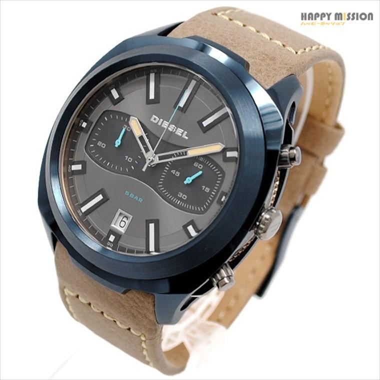 ディーゼル Diesel メンズ 腕時計 クロノグラフ Dz4490 レザーベルト ブランド ウォッチ Dz4490 Happy Mission ヤフー店 通販 Yahoo ショッピング