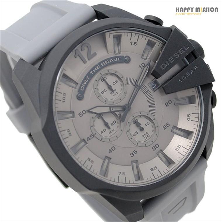 ディーゼル DIESEL メンズ 腕時計 クロノグラフ DZ4496 ラバーベルト ブランド ウォッチ ブランド グレー ベルト