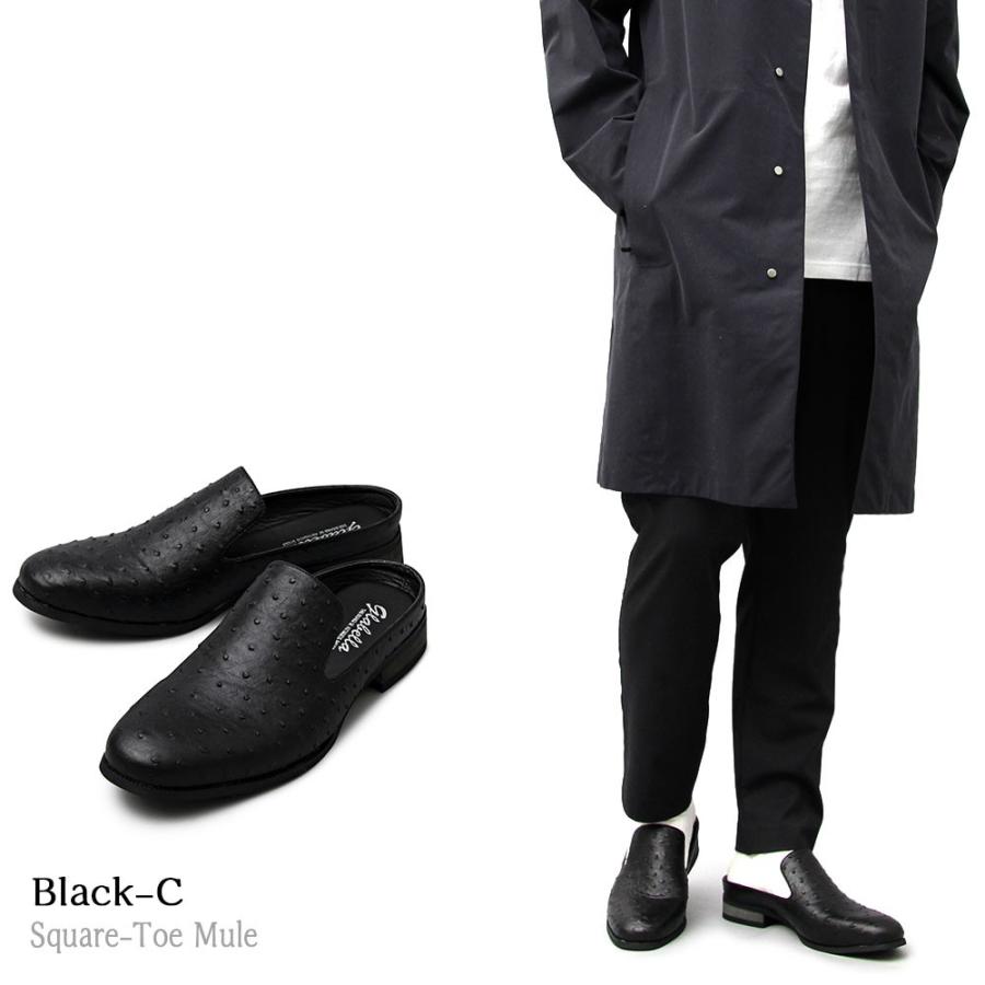 ビジネス メンズ メンズカジュアル メンズシューズ メンズミュール スムース 靴 シューズ かかとなし ビジネスシューズ 黒 ブラック 通気性 Glbt 147 Happy Mission ヤフー店 通販 Yahoo ショッピング