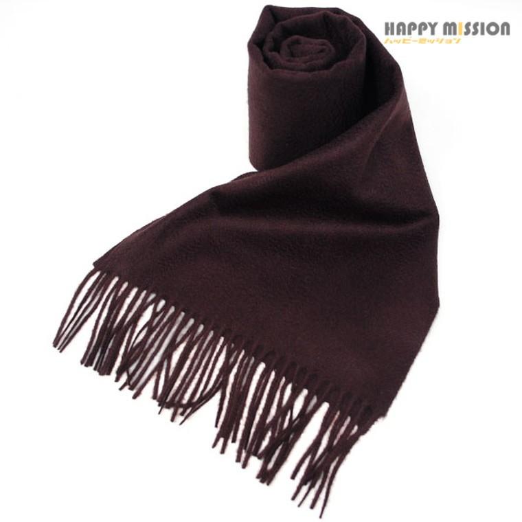 Johnstons ジョンストンズ ストール マフラー無地 カシミア 100 メンズ レディース チョコレート Chocolate Wasb7090 Happy Mission ヤフー店 通販 Yahoo ショッピング