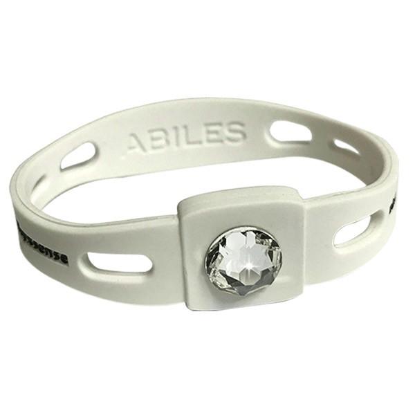 スポーツブレスレット メンズ アビリス プラス クリスタル