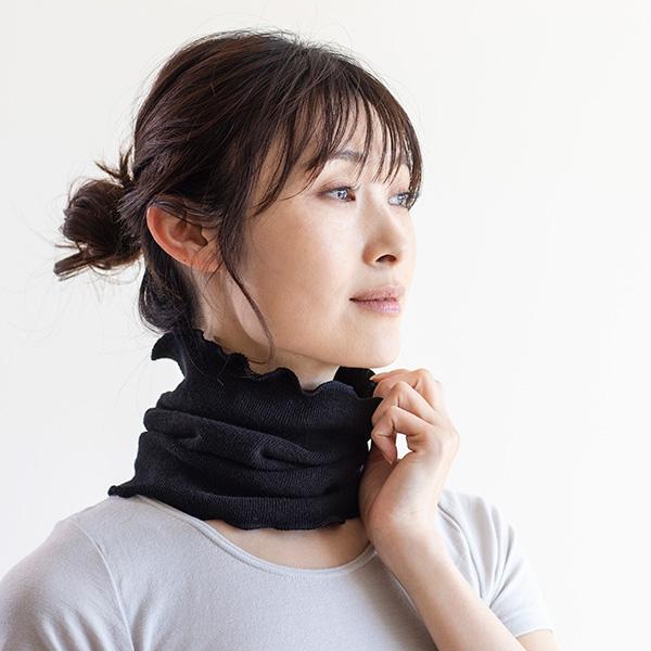 アジャスト ネックウォーマー 360° adjust リラックス 暖か 遠赤外線