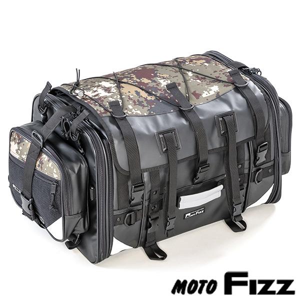 TANAX/タナックス MOTOFIZZ キャンピングシートバッグ2 デジカモ MFK-254C 限定カラー 迷彩 オリジナル カモフラ 59〜75L｜asiantyphooon｜02