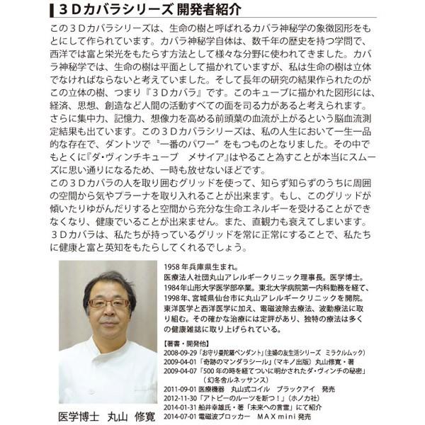 3Dカバラ・パドマペンダント 医学博士 丸山アレルギークリニック 3Dカバラ・パドマペンダント 医学博士 丸山アレルギークリニック