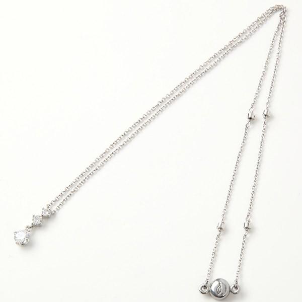 磁気ネックレス おしゃれ 女性 スリーストーン シルバー マグネット式留具 エポラージュ 女性 | ブランド登録なし | 08