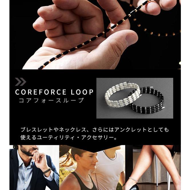COREFORCE コアフォースループ ホワイトゴールドK14(全長50cm COREFORCE コアフォースループ ホワイトゴールドK14(全長50cm