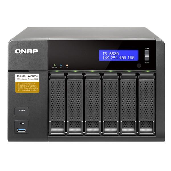 QNAP TS-653A Turbo NAS 6ベイ HDD-LESS 日本国内代理店2年保証