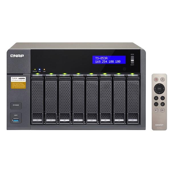 QNAP NAS TS-853A　8ベイ 動作品 HDDなし QNAP QNAP TS-853A Turbo NAS 8ベイ HDD-LESS 日本国内代理店2年保証