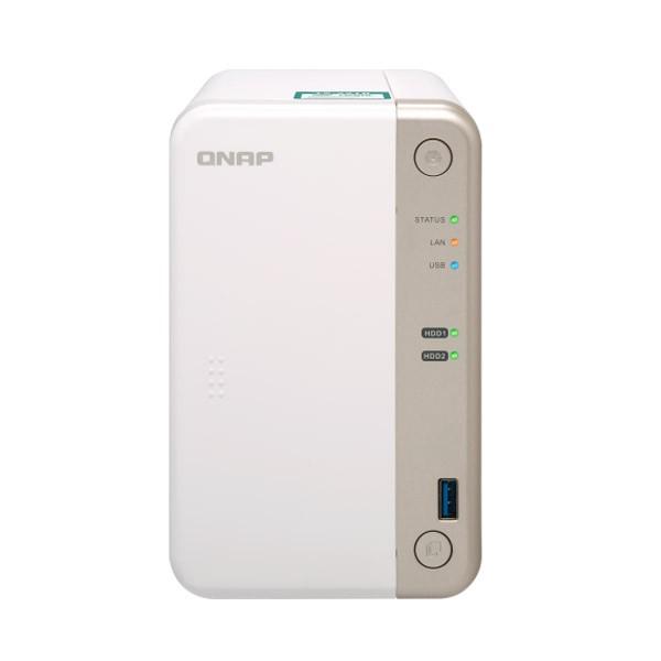 QNAP QNAP NAS TS-251B HDD-LESS 2ベイ メモリ2GB 2年保証付き : MWJ