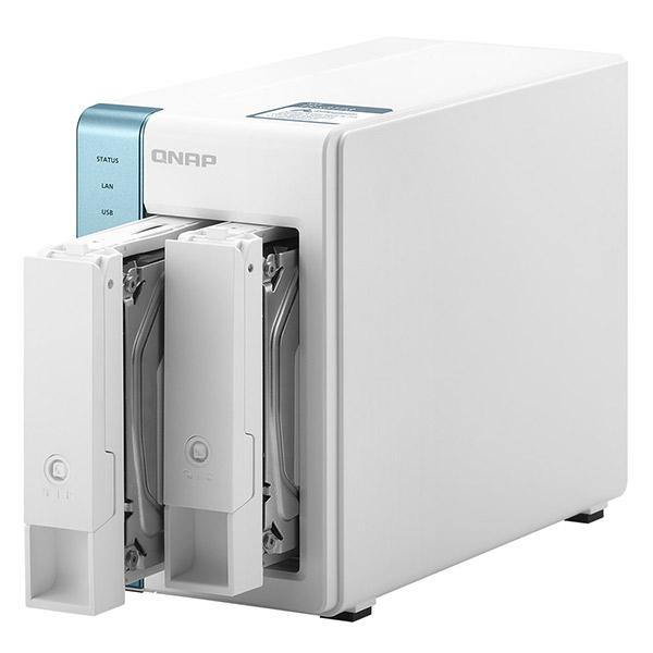 QNAP QNAP TS-231P3 単体モデル メモリ 4GB HDD-LESS NAS 2年保証 