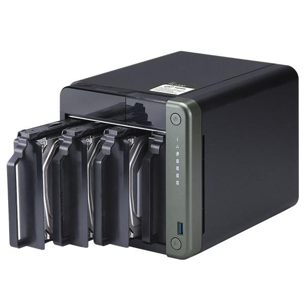 中古　QNAP TS-453Be 4ベイ 4GB / HDD無し　ジャンク扱い 卸売 通販スマホ・タブレット・パソコン - 中古 QNAP TS-453Be 4ベイ