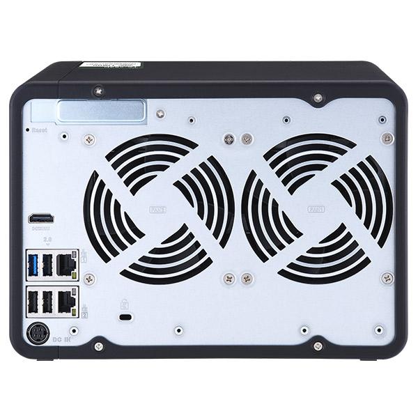 QNAP QNAP TS-653D 単体モデル メモリ 4GB HDD-LESS NAS 2年保証 : MWJ