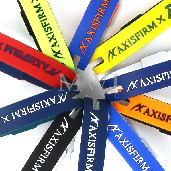 【新品未使用】AXF×Belgard　シリコンブレスレッド　Black アクセフ シリコンブレスレット リバーシブル (AXFxBelgard