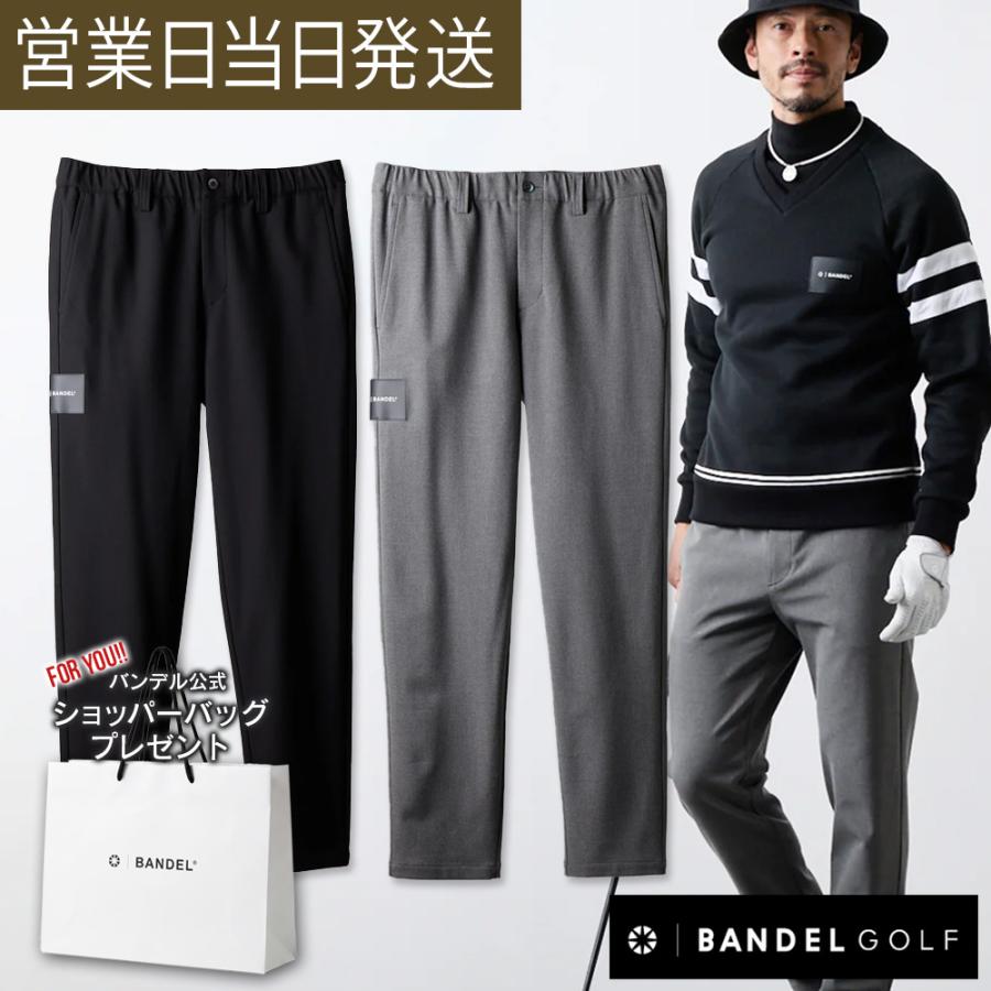 現行モデル　新品未使用　バンデル ゴルフパンツ L BANDEL BANDEL（バンデル） ゴルフ フランネル テーパード パンツ FLANNEL