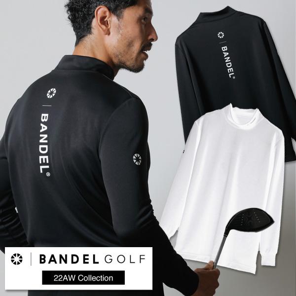 バンデル ゴルフ BASIC Long sleeve MOCK T SHIRTS MENS ゴルフウェア モックネック BANDEL