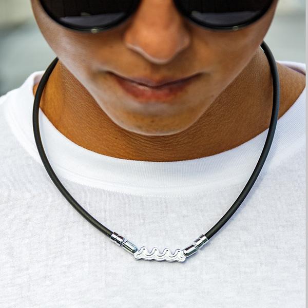 バンデル BANDEL×muta ムータ Healthcare Necklace Wave 磁気 肩コリ 