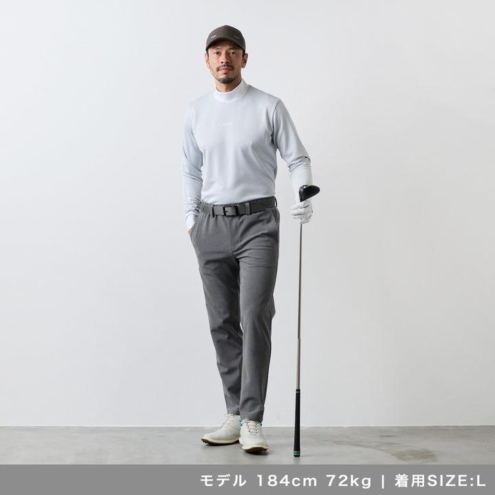 BANDEL（バンデル） ゴルフ ウェア バイカラー 長袖 モックネック