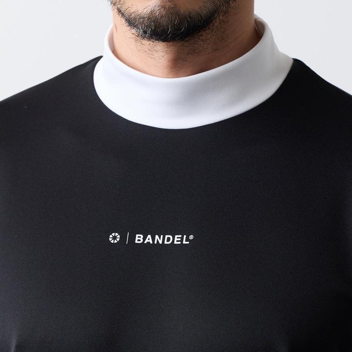 BANDEL（バンデル） ゴルフ ウェア バイカラー 長袖 モックネック