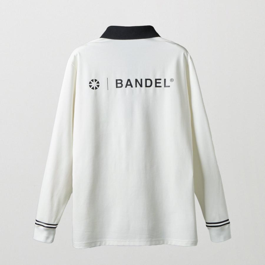 BANDEL（バンデル） ゴルフ ウェア バイカラー 長袖 ポロシャツ