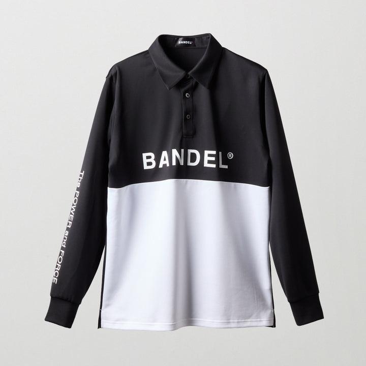 BANDEL（バンデル） ゴルフ ウェア 長袖 ポロシャツ CHEST SWITCH L/S