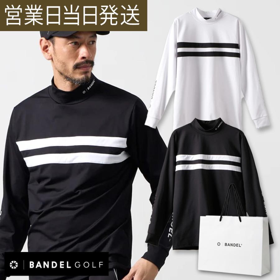 BANDEL（バンデル） ゴルフ チェストライン L/S モックネック メンズ