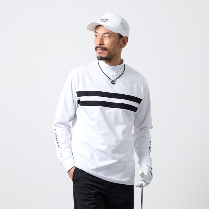 BANDEL（バンデル） ゴルフ チェストライン L/S モックネック メンズ