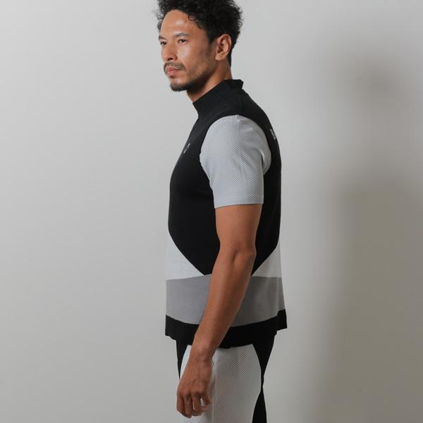 BANDEL（バンデル） SWITCH V-NECK KNIT VEST ゴルフ ウェア ベスト