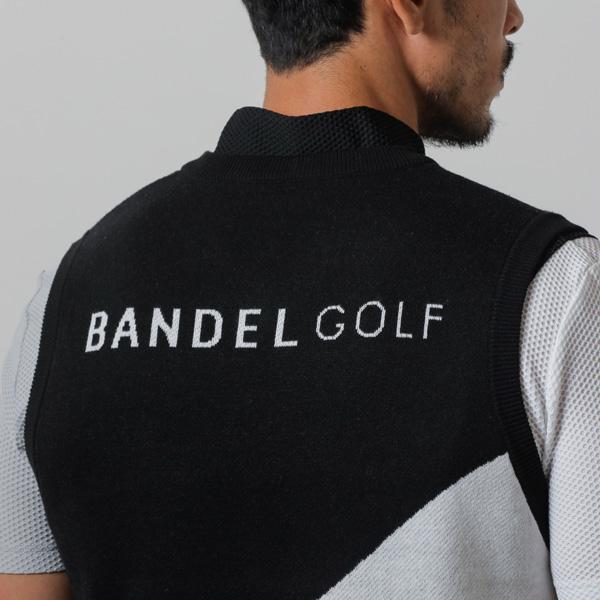 BANDEL BANDEL/バンデル SWITCH V-NECK KNIT VEST ゴルフ ウェア