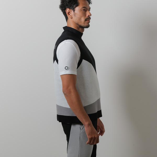 BANDEL（バンデル） SWITCH V-NECK KNIT VEST ゴルフ ウェア ベスト