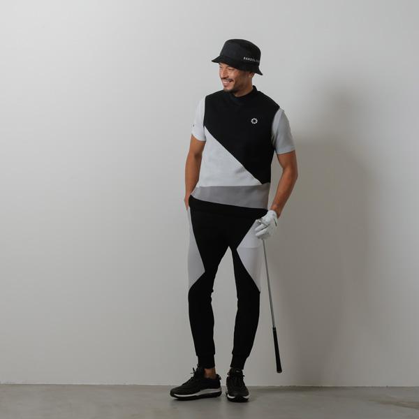 BANDEL（バンデル） SWITCH V-NECK KNIT VEST ゴルフ ウェア ベスト