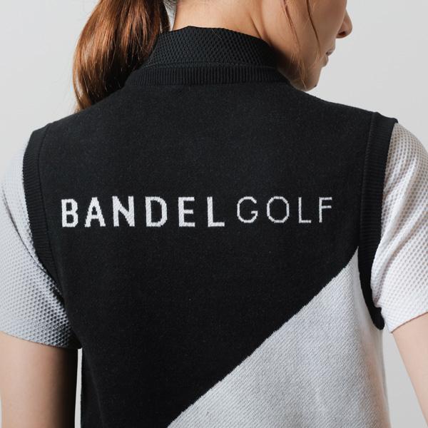 Bandel Golf woman'sVネックニットベスト 2023モデル Bandel Golf woman'sVネックニットベスト 2023モデル Bandel Golf