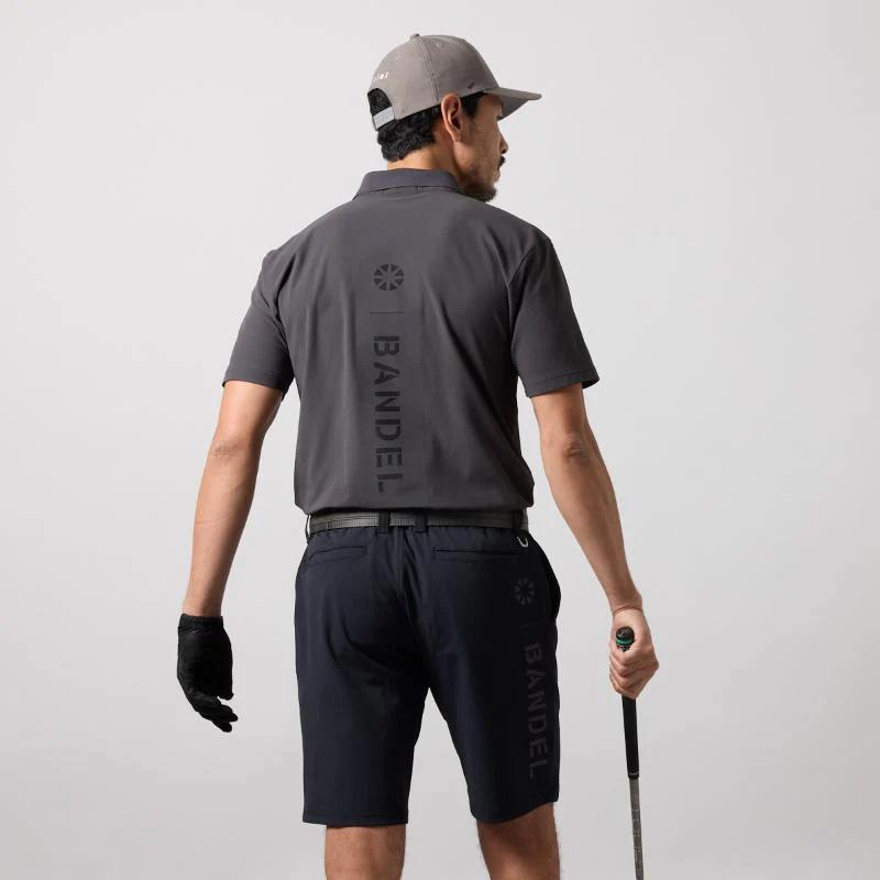 BANDEL ポロシャツ半袖 BANDEL（バンデル） ゴルフ ウェア SWITCH LOGO 半袖 POLO SHIRTS