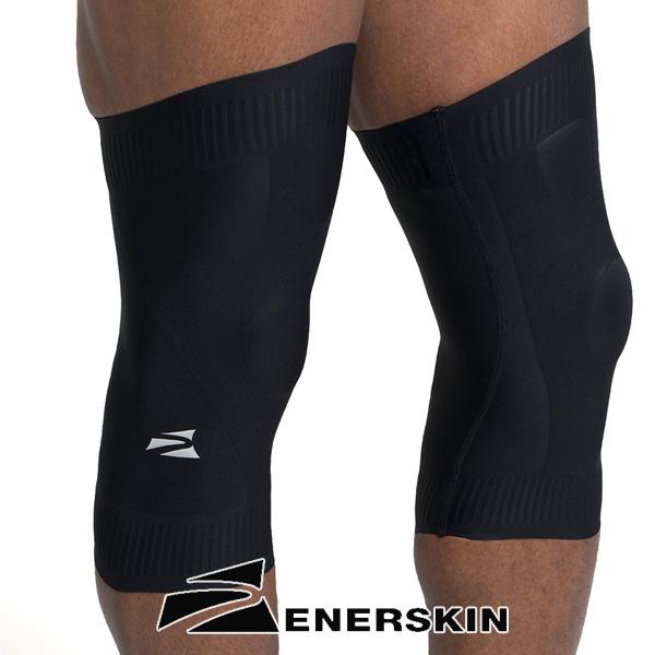 膝サポーター 両足用 ENERSKIN エナスキンE75 KNEE COMPRESSION SLEEVE SET UNISEX 脚 コンプレッション 男女兼用｜asiantyphooon｜02