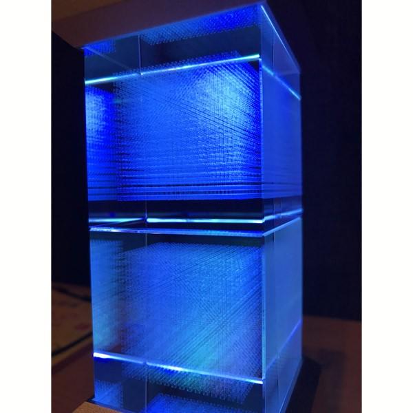 ダ・ヴィンチキューブ メサイア 2個セット LEDコースター付 3D ダ・ヴィンチキューブ メサイア 2個セット LEDコースター付 3D