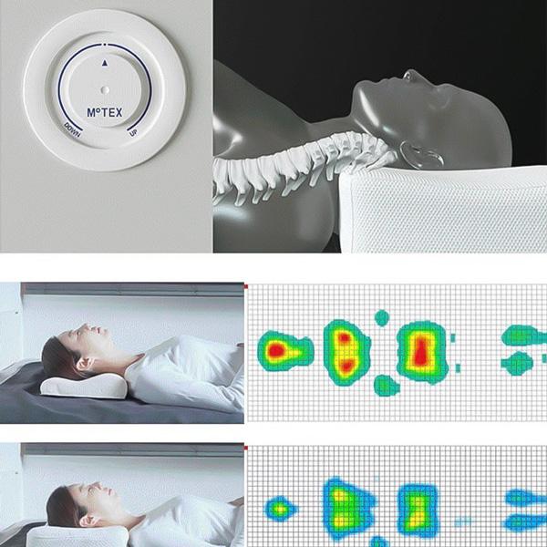 M°TEX Pillow 公式】モテックスジャパン｜最高の睡眠を届ける枕 安眠枕 高さ調節枕 ピロー モテックス large 枕