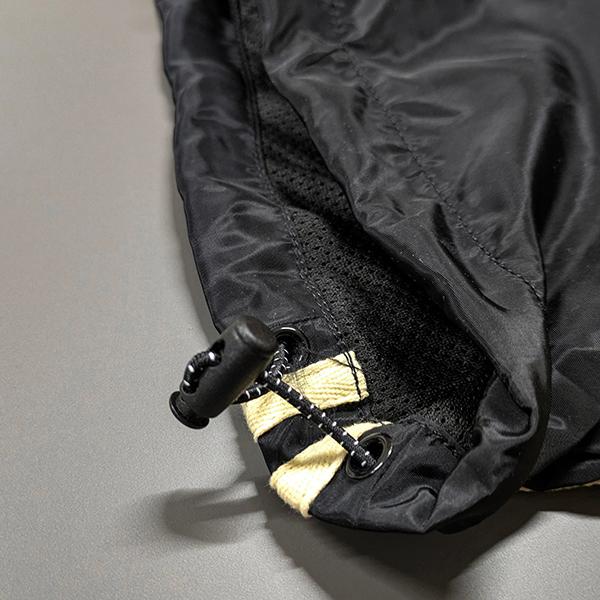 TAYUMAZ ウィンドブレーカー パンツ ブラック パープル 男女兼用