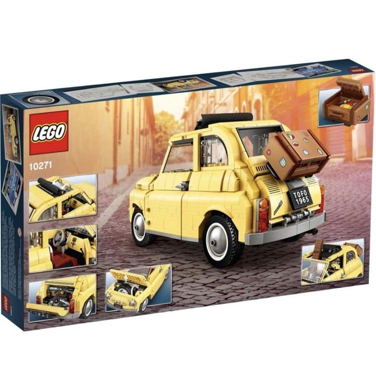 LEGO レゴ　クリエイター　エキスパート　FIAT500 フィアット　10271｜asianwinds｜02