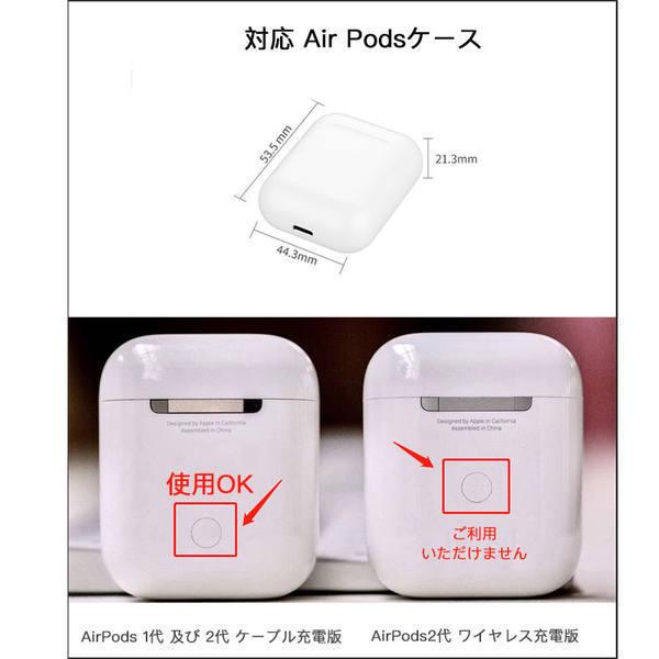 Apple Air Pods AirPods1 AirPods2 エアーポッズ 充電ケース専用保護