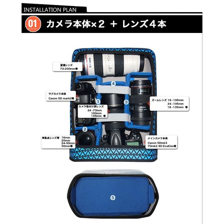 リュックタイプ 大容量Lサイズ カメラ+5レンズ レインカバー付き 13インチPCポケット付き リュックサック 【Racing】 CHARLMONIXシリーズ レビューで送料無料