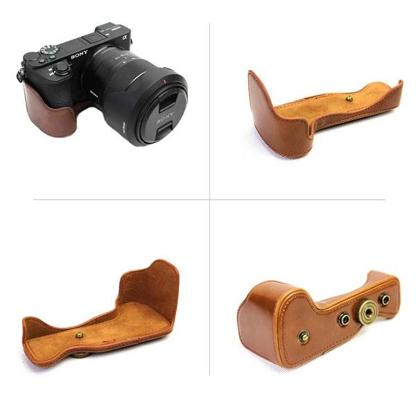 SONY（ソニー） レザーカメラケース Sony A6500専用 レザージャケット