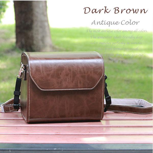 レザーカメラケース しっかり保護 オシャレなレザーアンティーク