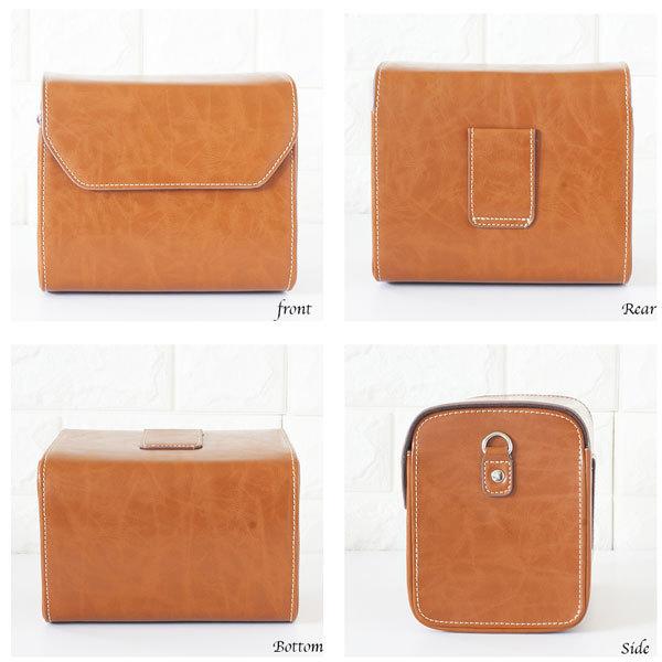 レザーカメラケース しっかり保護 オシャレなレザーアンティーク