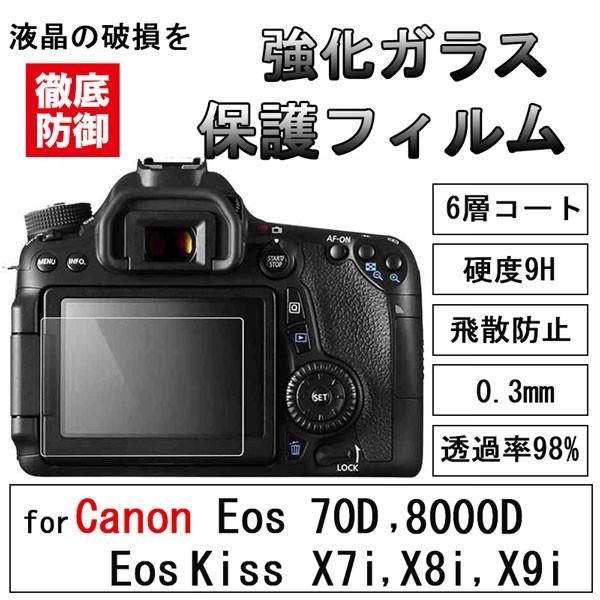完動品　キャノン EOS 70D ダブル Wi-Fi/ガラスフィルム/SD32 液晶保護ガラス KARITES キヤノン EOS 7D Mark II 用 | ケンコー