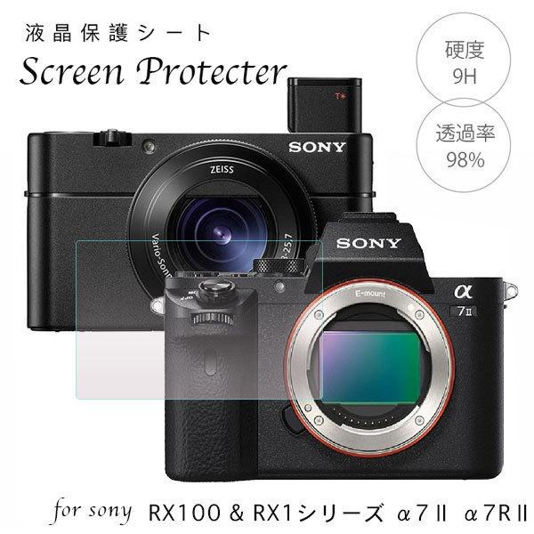 強化ガラス液晶保護フィルム Sony DSC-RX100シリーズ DSC-RX1シリーズ