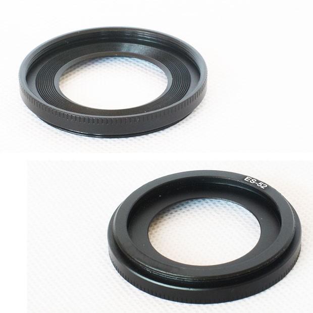 Canon レンズフード ES-52 互換品 一眼レフ用交換レンズ EF Canon レンズフード ES-52 互換品 一眼レフ用交換レンズ EF