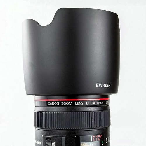 Canon レンズフード EW-83F 互換品 一眼レフ用交換レンズ EF24-70mm F2