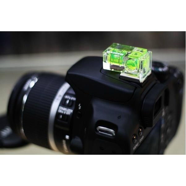 ホットシューキャップ 3D水準器付き 一眼レフ ミラーレス一眼レフ用